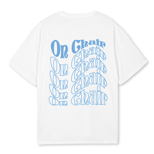 PORNSTAR  White Oversized Tee.