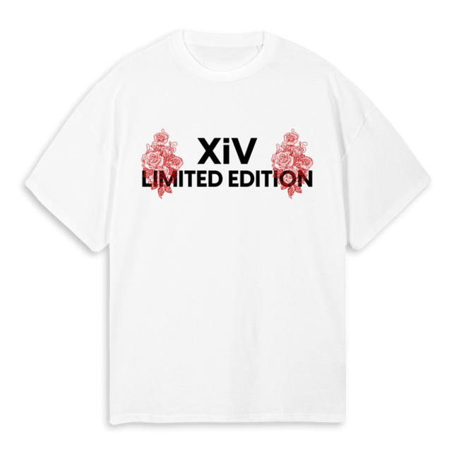 XIV LTD ED WHITEE White Oversized Tee.