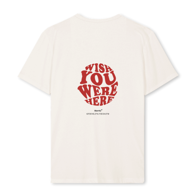 GOOD MORNING PEACH Vintage White Regular Tee.