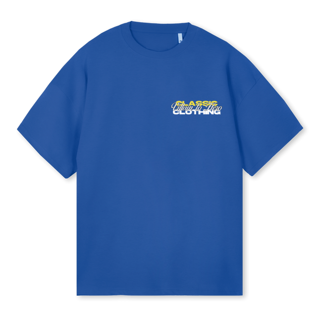 CLSC VTH FONTD BLU Cobalt Blue Oversized Tee.