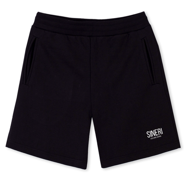 EXC EDTN SHRTS WHT Black Sweatshorts.