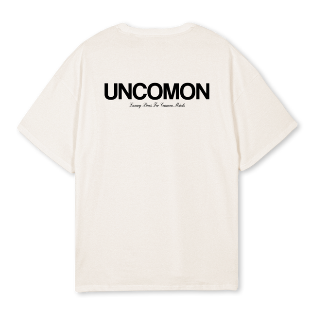 LUX PIECES T Vintage White Oversized Tee.