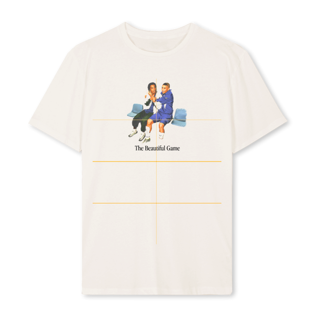 RANDRTEE Vintage White Regular Tee.