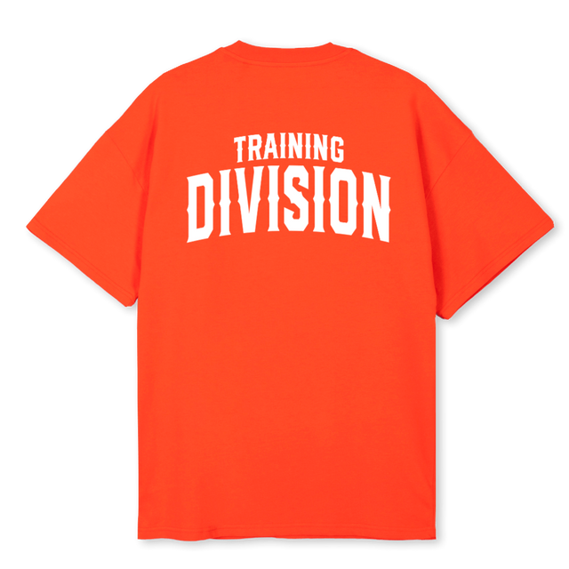 TRAININGDVN ORNG Hot Orange Oversized Tee.