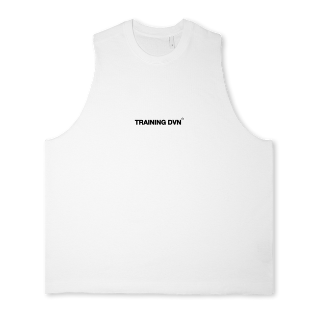 TRNDVN WHITEE Bright white Oversized Vest.