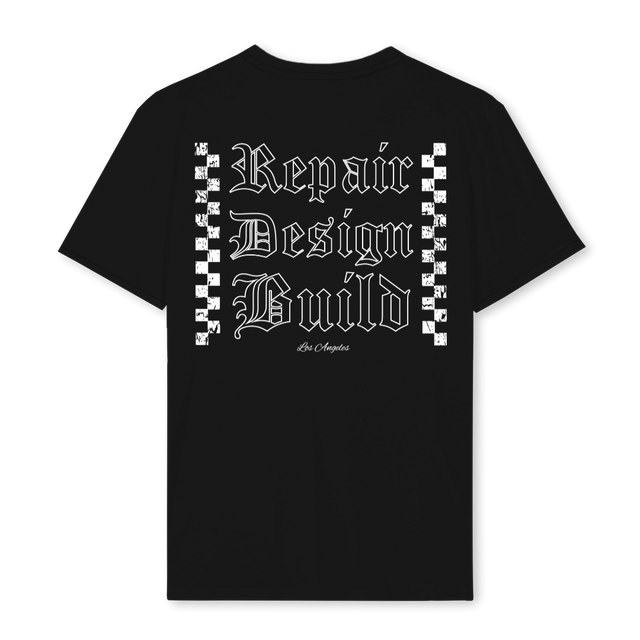 RDBSUMMERF Black Regular Tee.