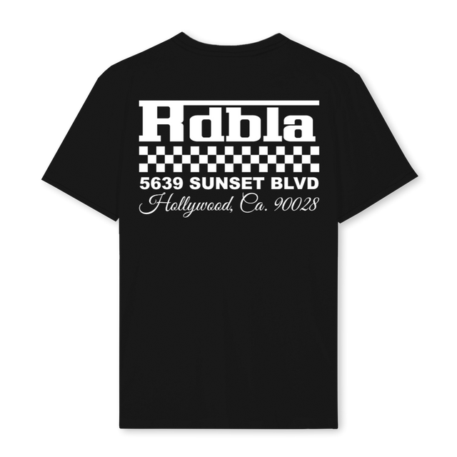 RDBSUMMERB Black Regular Tee.