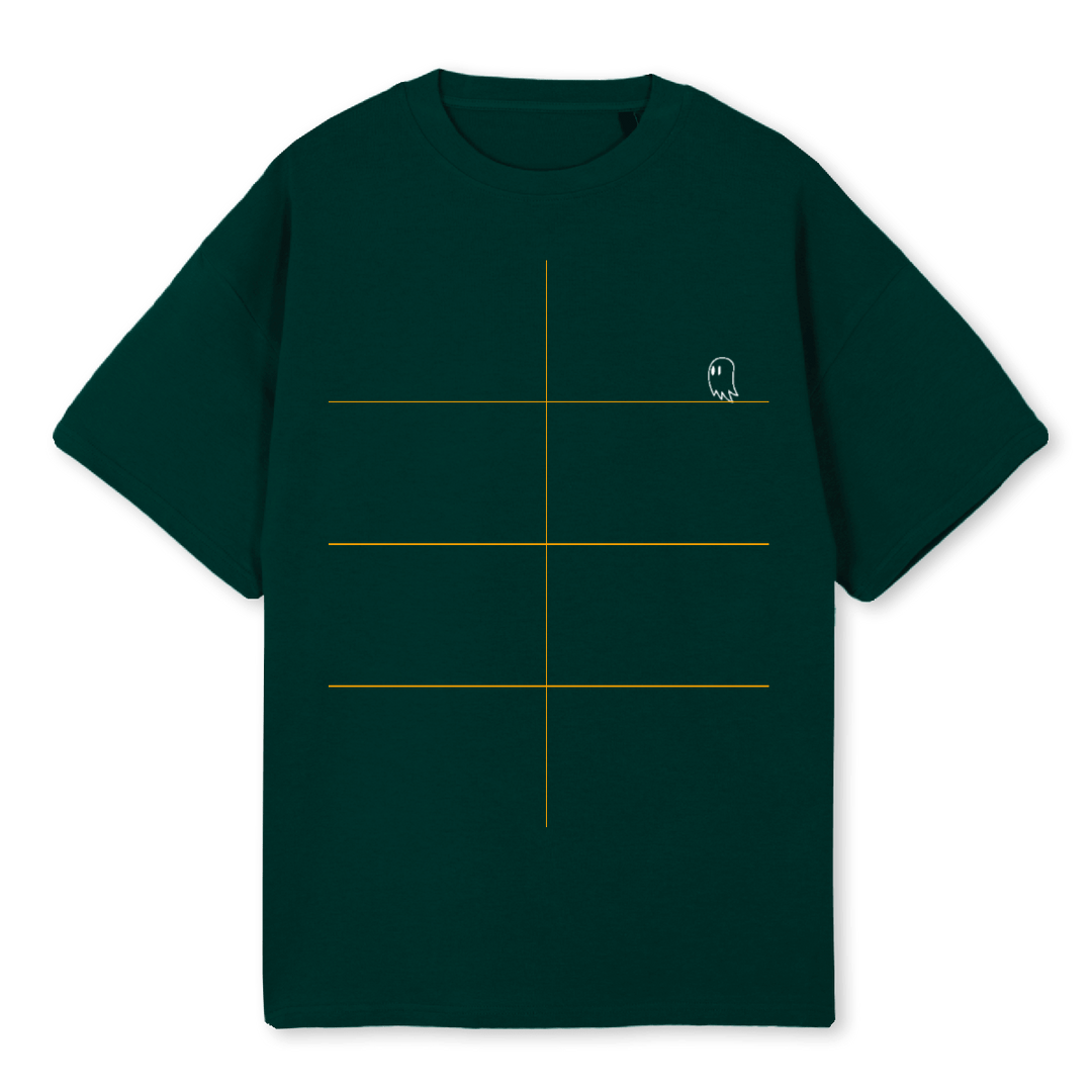 VTWO OPENING CREDITS Wild Green Oversized Tee. – WATC STUDIO