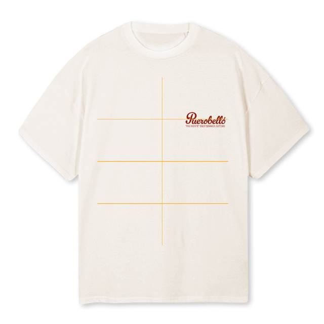 FAR NIENTE Vintage White Oversized Tee.