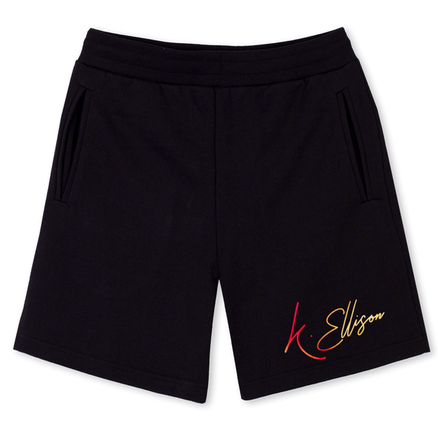 KELLIESHORTONE Black Sweatshorts.