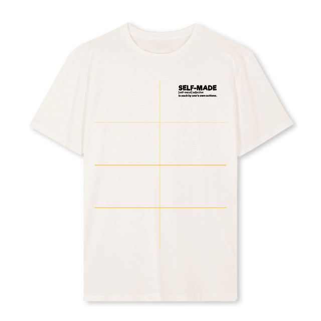 BYU Vintage White Regular Tee.