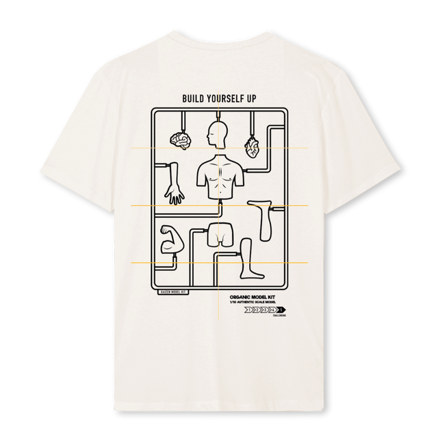 BYU Vintage White Regular Tee.