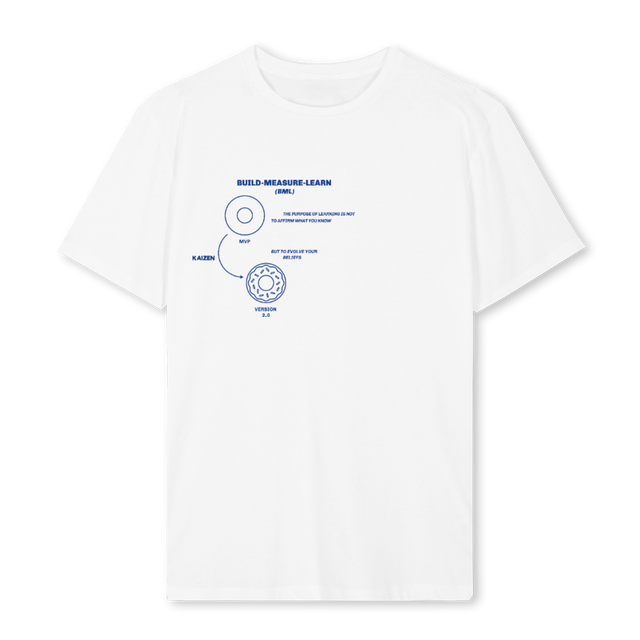 BML White Regular Tee.