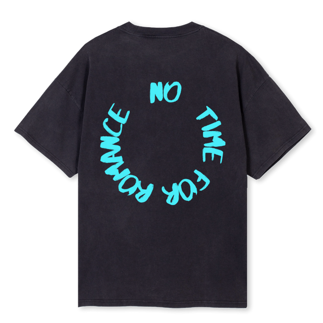 INADEQUATE SS Vintage Black Oversized Tee.
