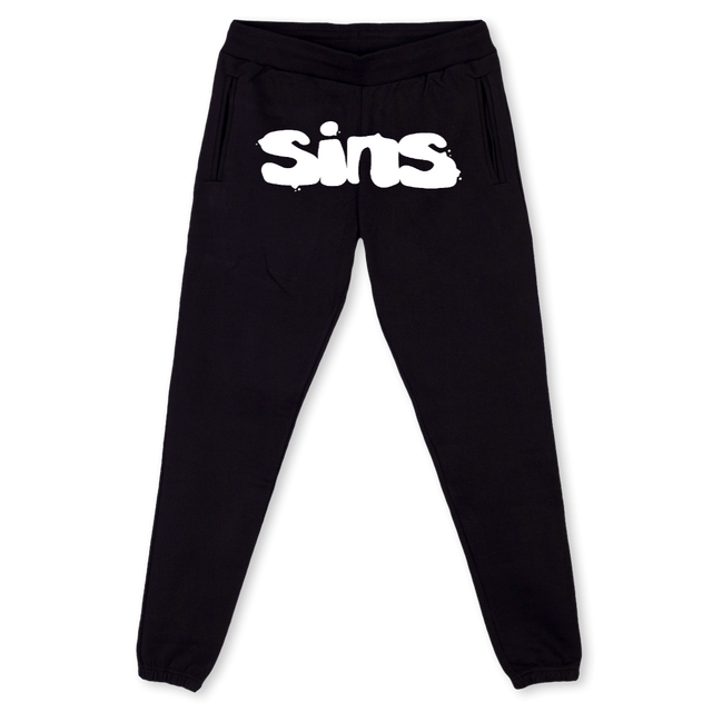 BLOTCHSWT PANT Black Sweatpants.