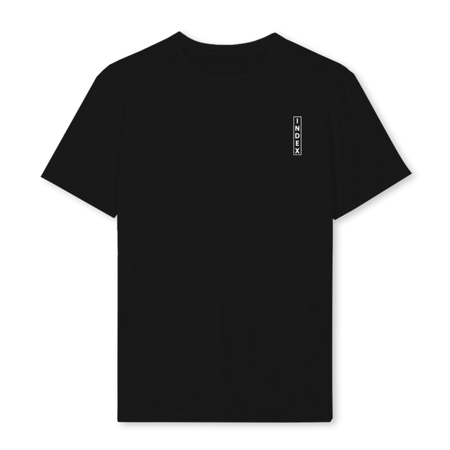 RAIN OR SHINE Black Regular Tee.