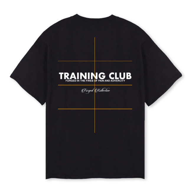 FKTRAININGCLUB Black Oversized Tee.
