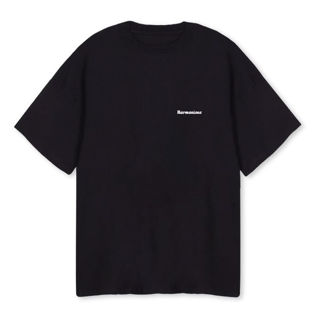 BLACKDAYDREAM Black Oversized Tee.