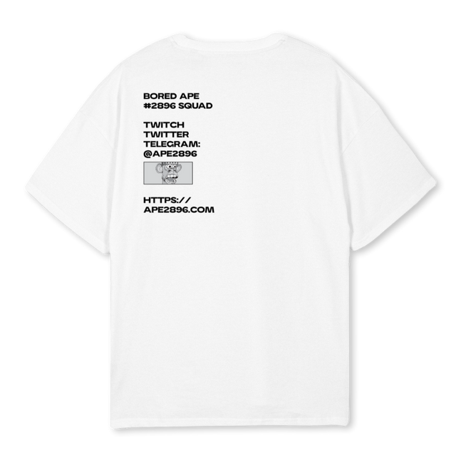 BAW White Oversized Tee.