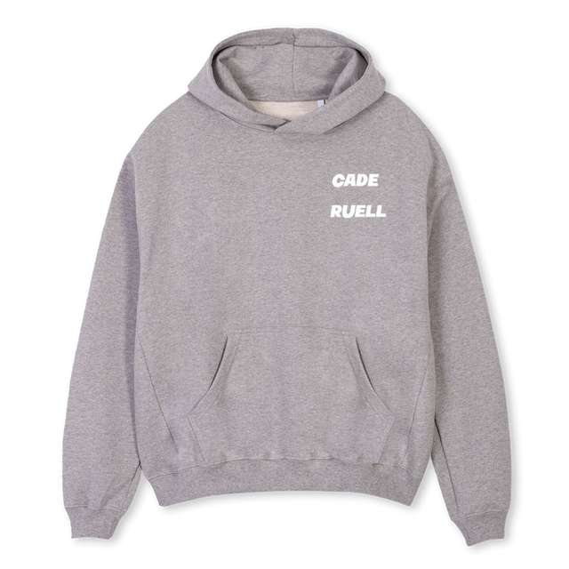 CB REP Grey Marl Oversized Hoodie.