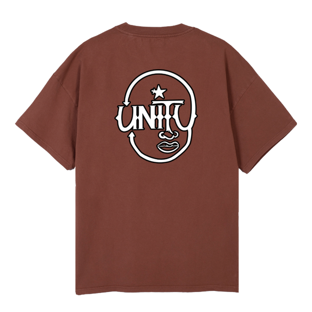 ARCH OUTLAW Vintage Brown Oversized Tee.