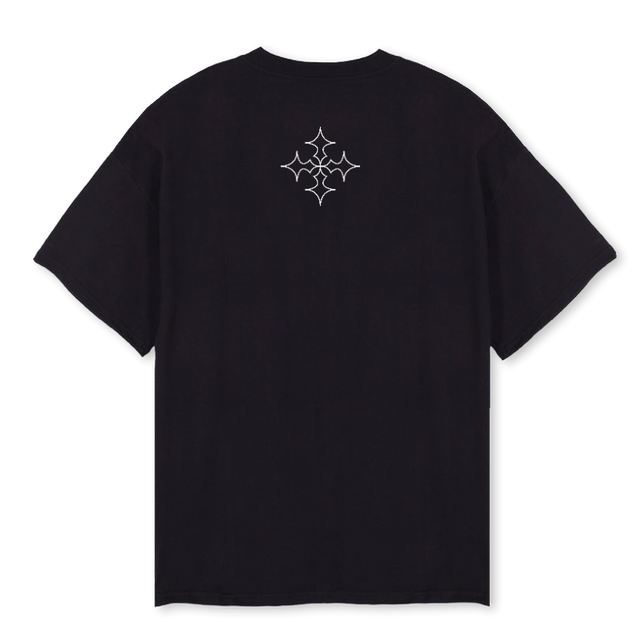 LOVEMEWHILEIMSTILLHE Black Oversized Tee.