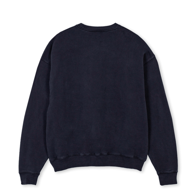 STR CN VB Vintage Black Oversized Crewneck Sweater.