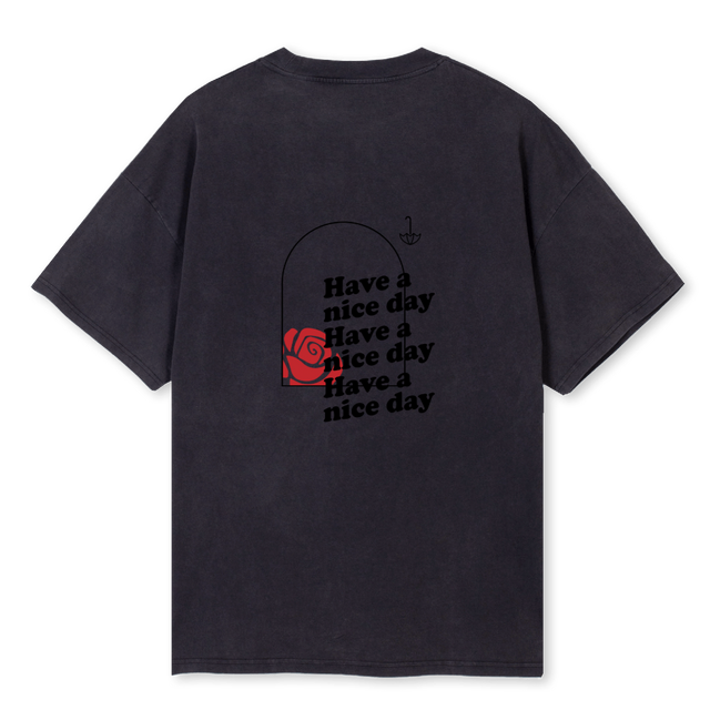 SPEC Vintage Black Oversized Tee.