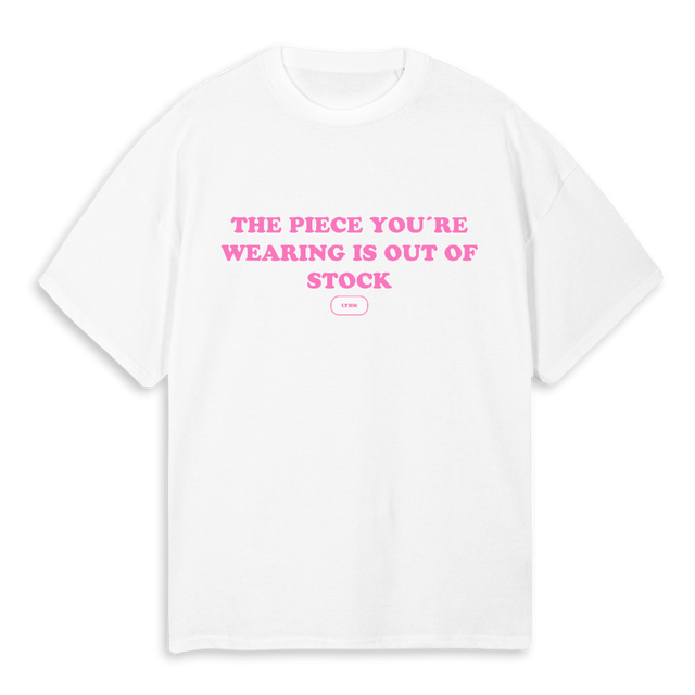 WHITESTOCKK White Oversized Tee.
