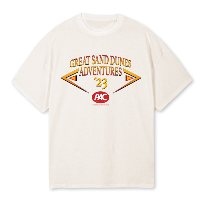 GREATSAND Vintage White Oversized Tee.