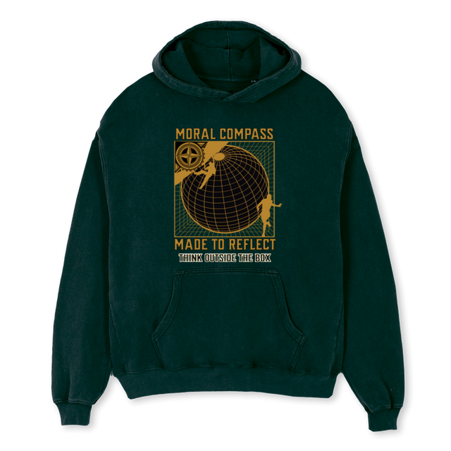FGHOODIE MC Wild Green Oversized Hoodie.