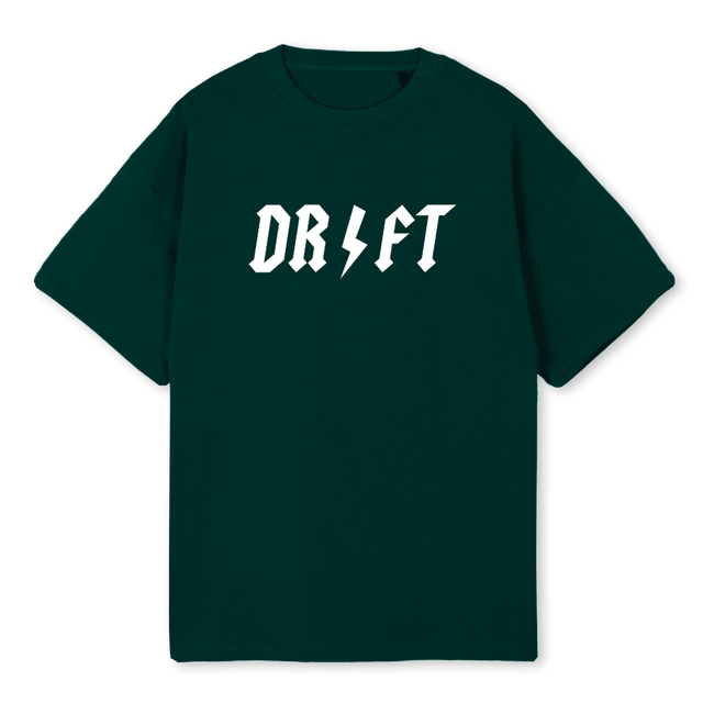 TOUR GREEN Wild Green Oversized Tee.