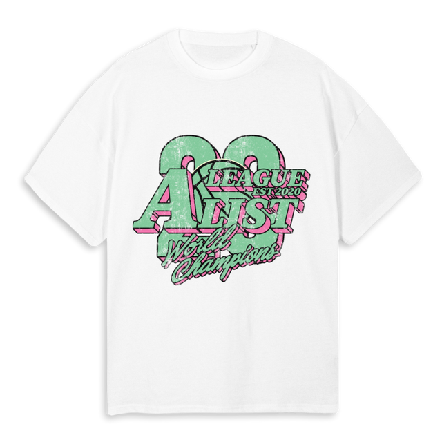 DEREKMIA White Oversized Tee.