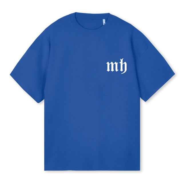 WORLDWIDE Cobalt Blue Oversized Tee.