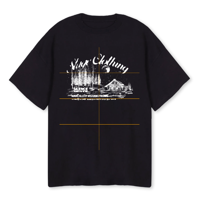 FOREST Black Oversized Tee.