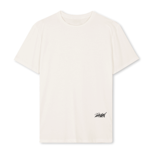 SEESONDACUM Vintage White Regular Tee.