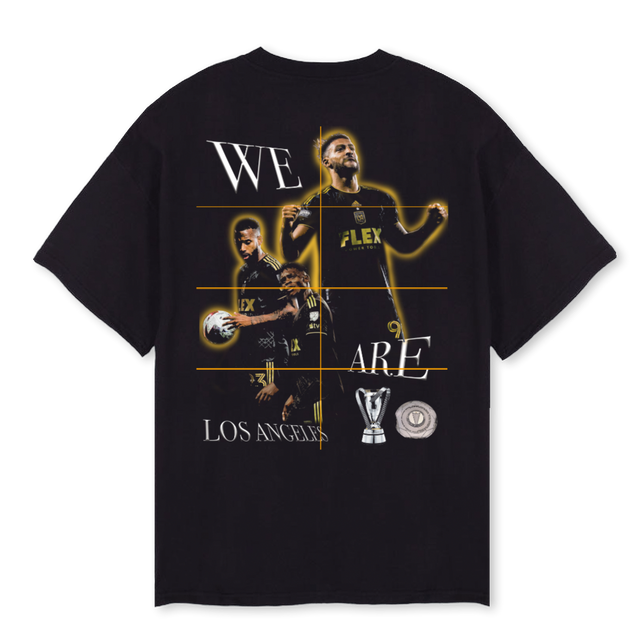 LAFC Black Oversized Tee.