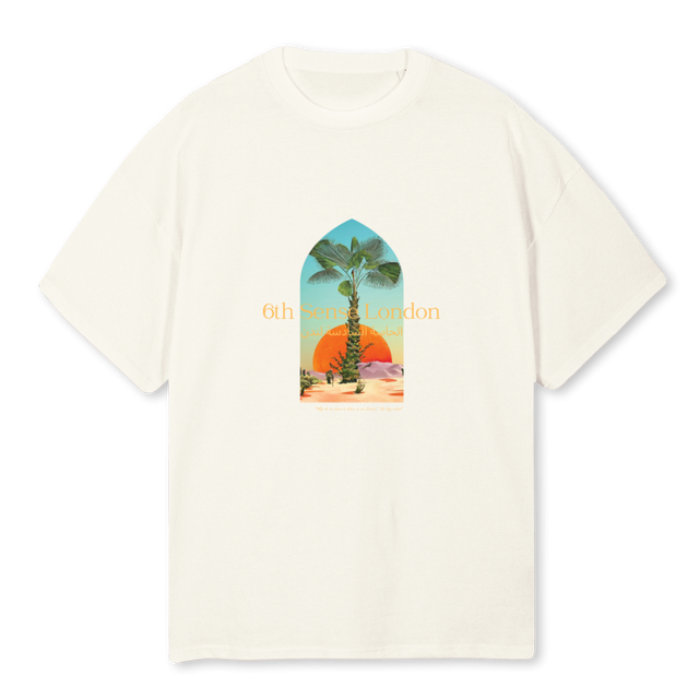 ALCHEMISTTSHIRT Cream Oversized Tee.