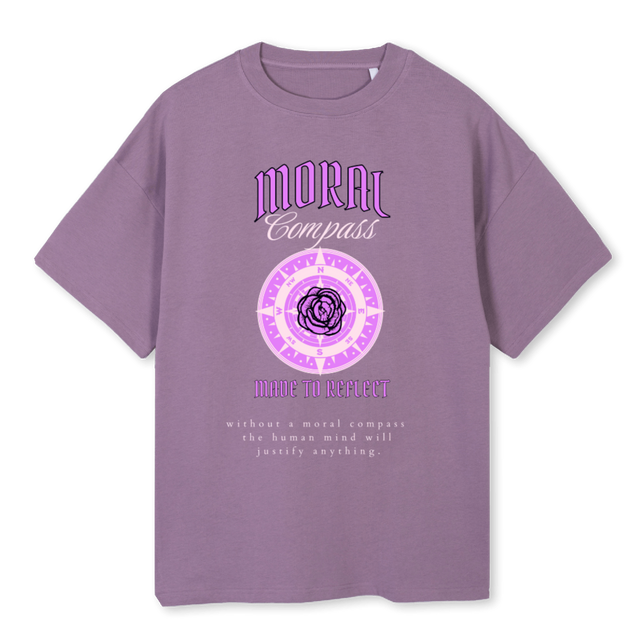 MCPURPROSE Purple Oversized Tee.