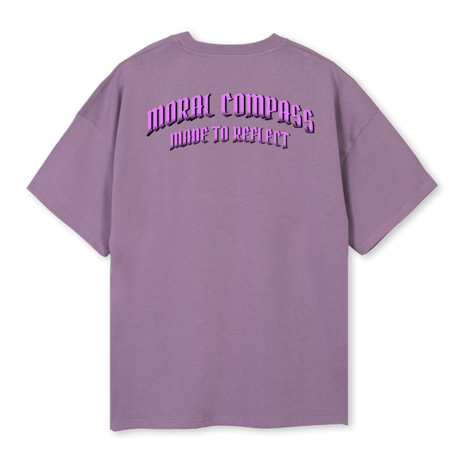 MCPURPROSE Purple Oversized Tee.