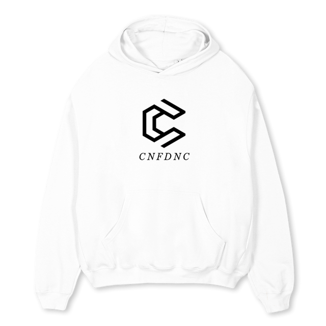 TRYOUTHOODIE White Oversized Hoodie.