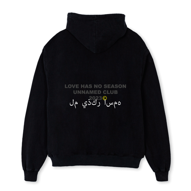 UCLB Black Oversized Hoodie.