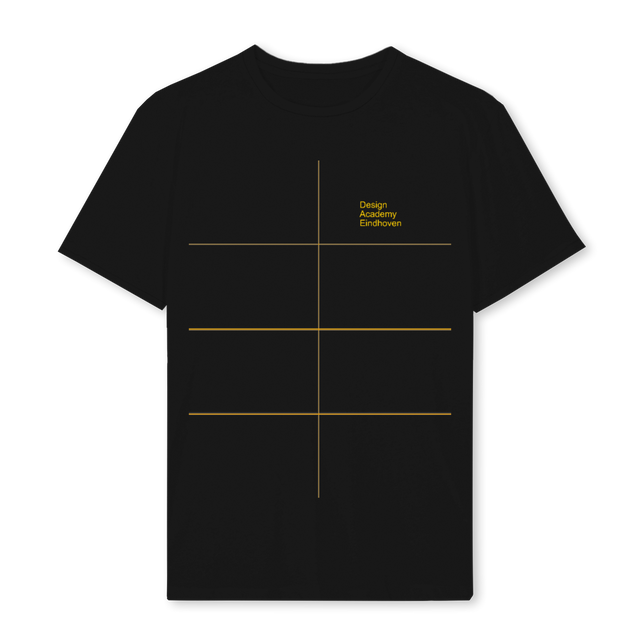 DAEYELLOWT Black Regular Tee.