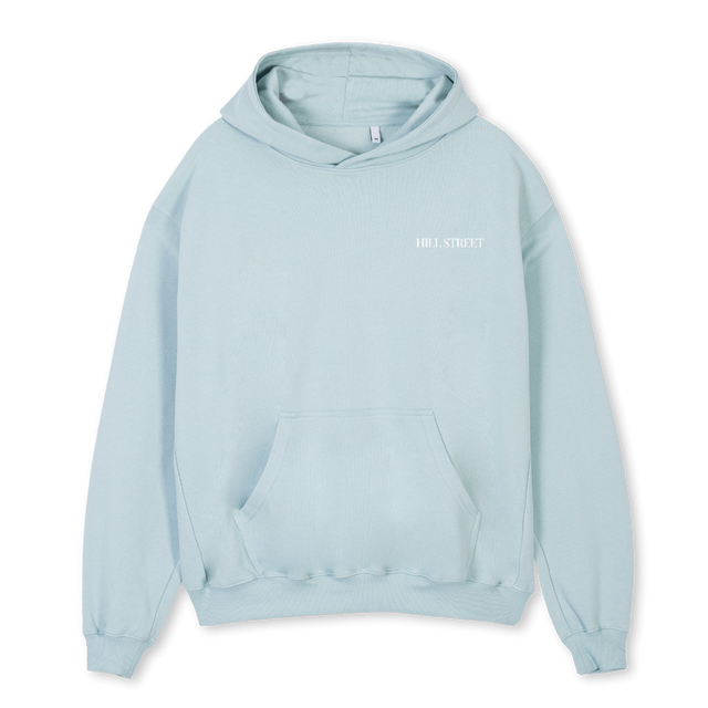 HSFWHOODIE Cold Blue Oversized Hoodie.