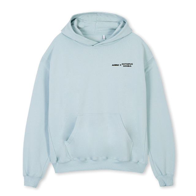 PROTOONE Cold Blue Oversized Hoodie.