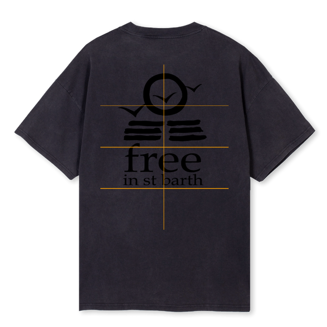 OVERSIZED Vintage Black Oversized Tee.