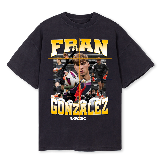 FRANT Vintage Black Oversized Tee.