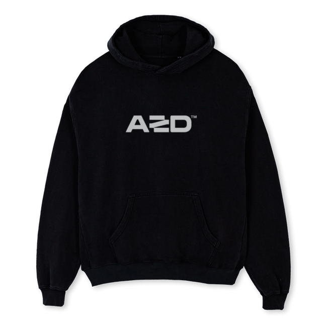 AZDWSS Black Oversized Hoodie.