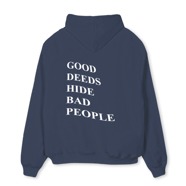 GDHBP Navy Blue Oversized Hoodie.