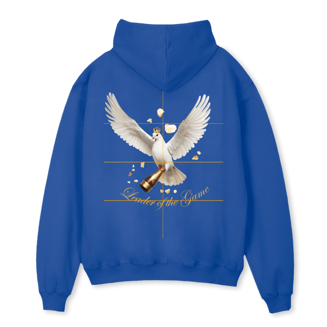 BIRD Cobalt Blue Oversized Hoodie.